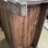 Louis Philippe wooden chest of drawers from the 19th century