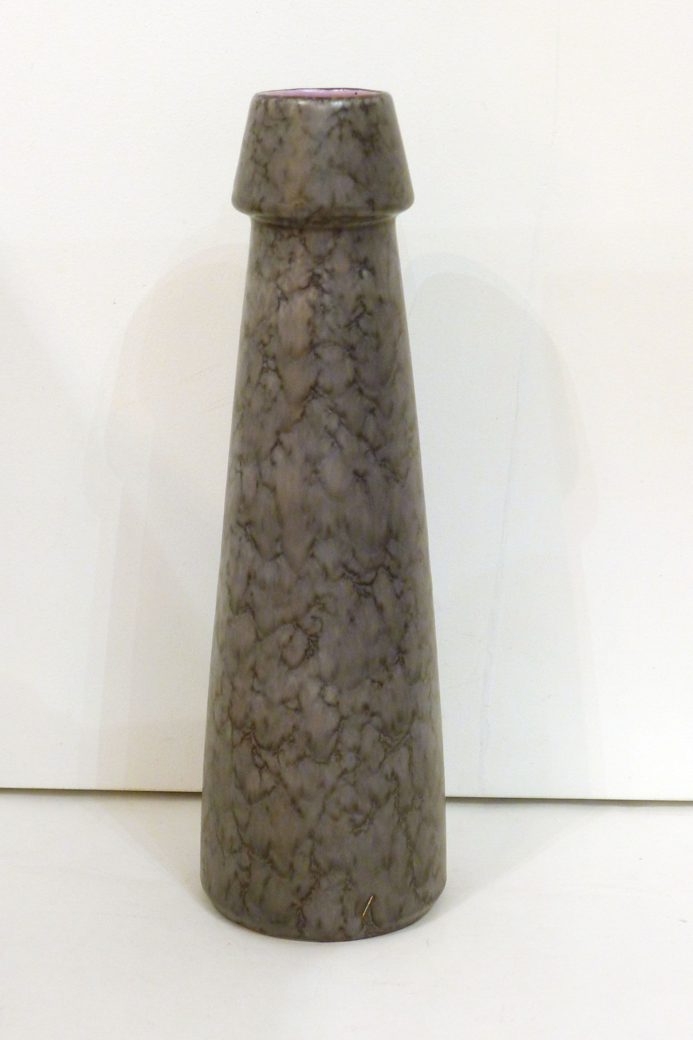 West germany matte tapered vase, bay keramik