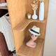 Renovated vintage 1950s oak boarding school wardrobe