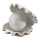 Lampe coquillage blanche grand modèle