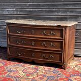 Louis XIV Period Commodity In Oak 17th Century