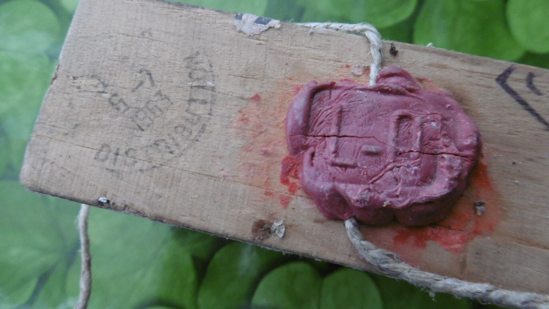 Old boxes postal transport