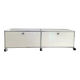 White USM two-box cabinet