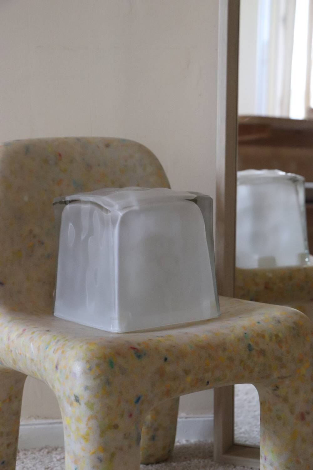 Lampe glaçon IVIKEN Ikea vintage 1990
