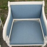 Pair of shepherdess armchairs