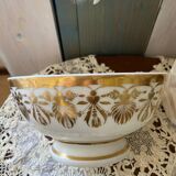 Large antique Paris porcelain bowl