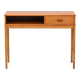 Vintage teak console with drawer