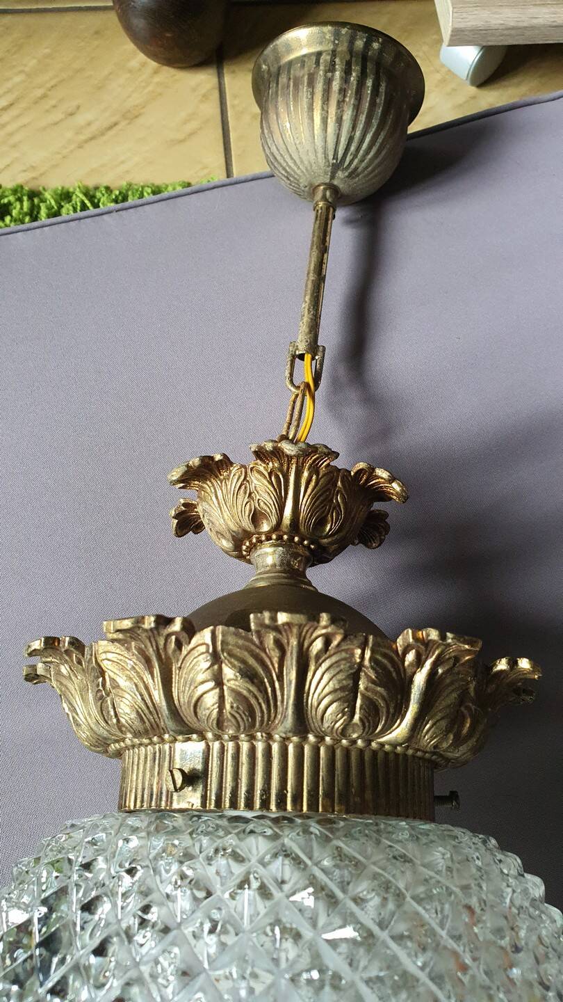Vintage pineapple lustre
