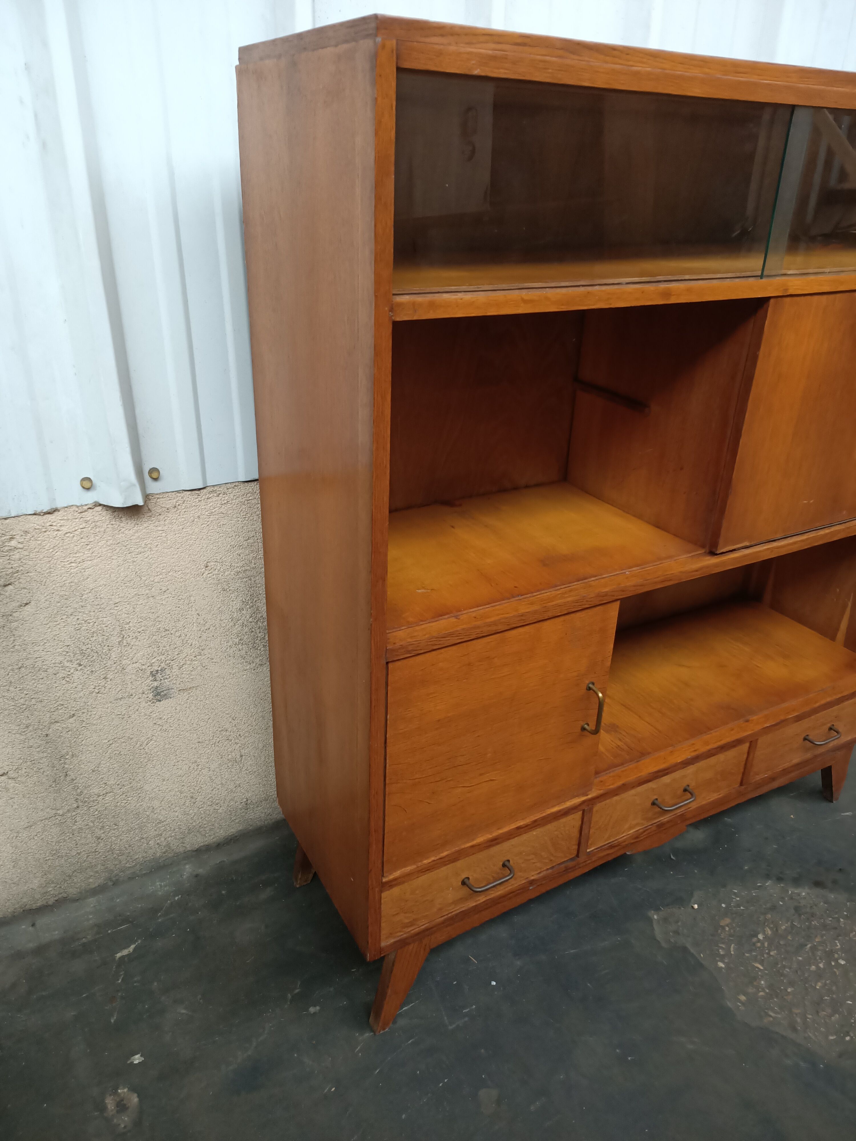 Vintage compass footboard