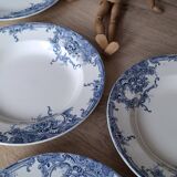 Set of 5 Dolphin plates BFK 1920