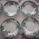 Set de 8 assiettes marie louise en faience de st Amand