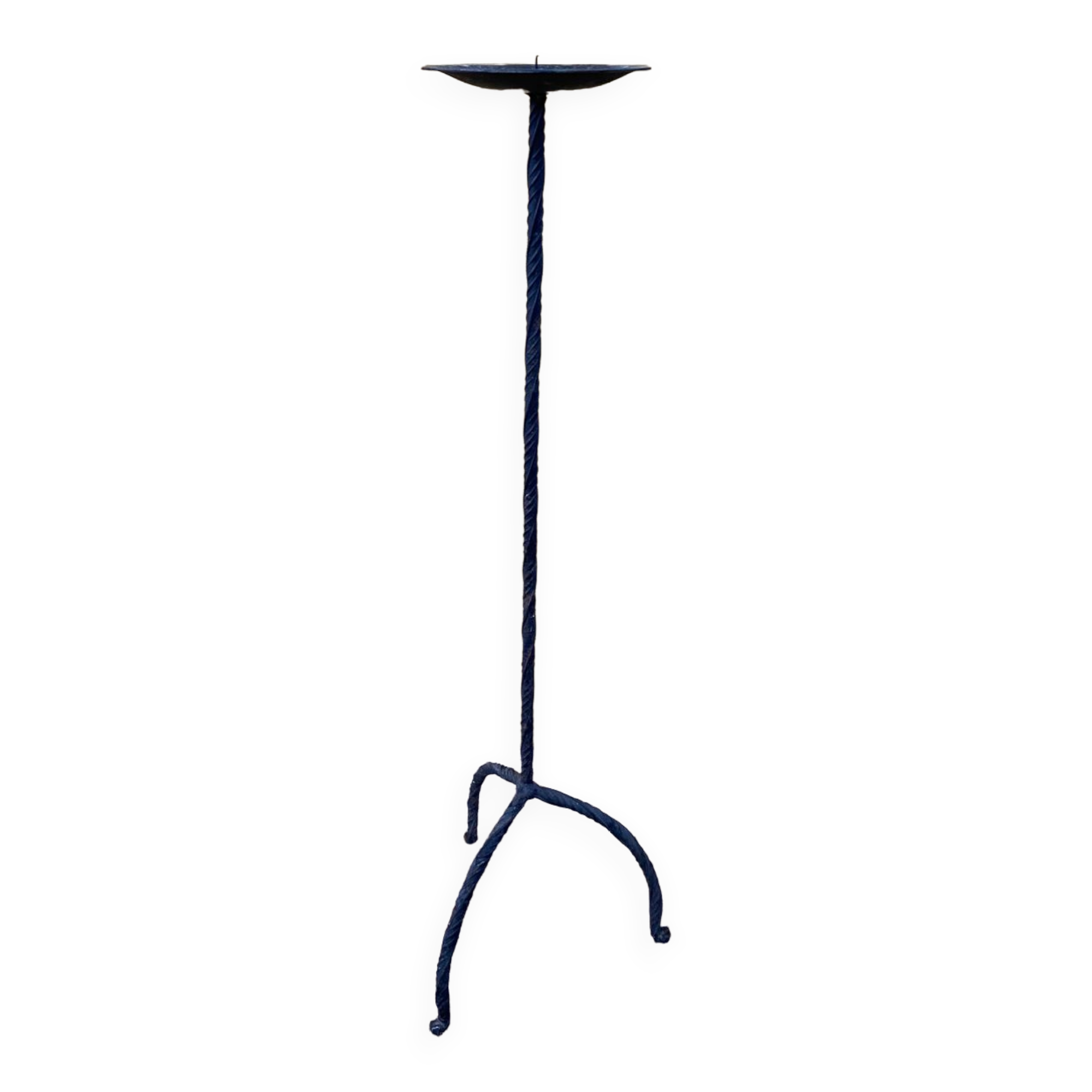 Stand candle holder, folk art