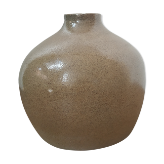 Vase rond en grès