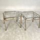 Magnificent pair of orsenigo italy coffee tables from the art deco collezione range