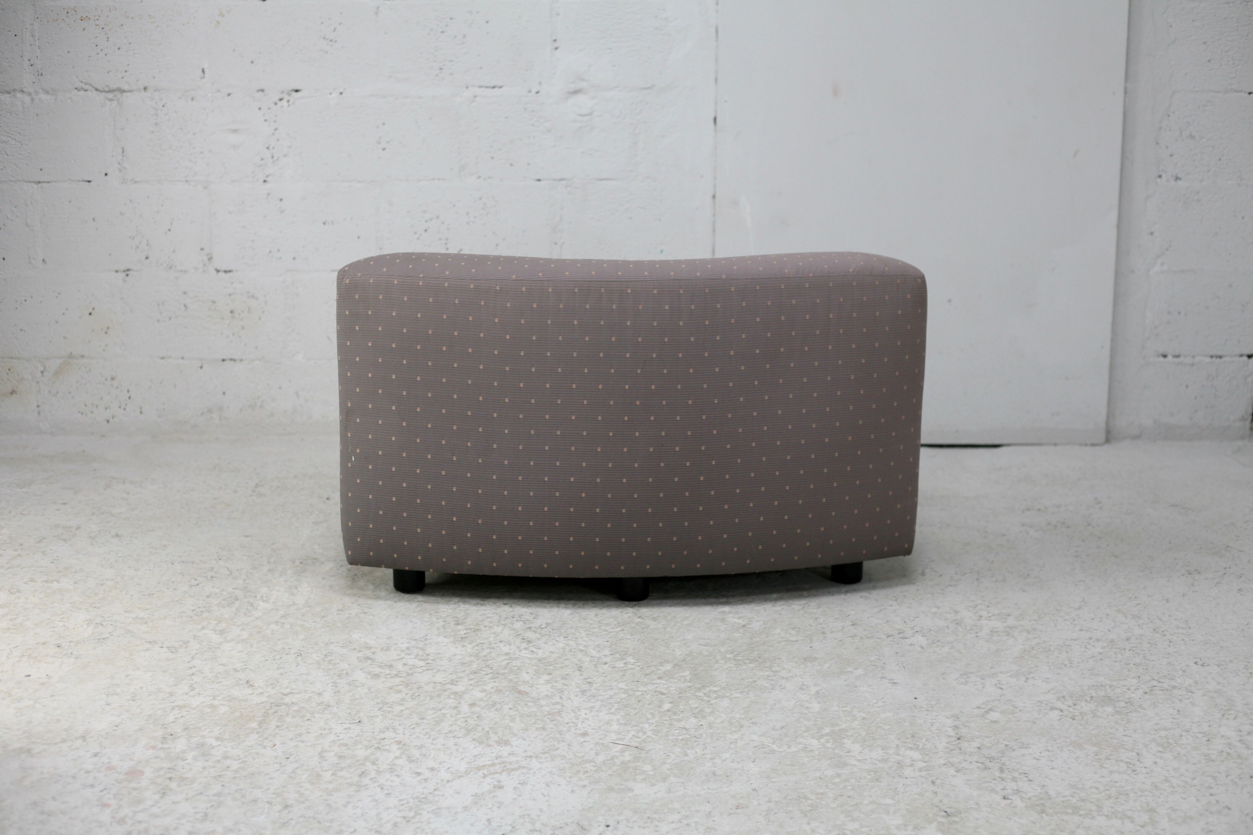 Novemila driver with wide back (rare) by Tito agnoli, Arflex, Italy, circa 1970