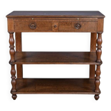 Oak sideboard, Louis-Philippe style – Late 19th century