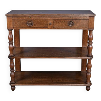 Oak sideboard, Louis-Philippe style – Late 19th century