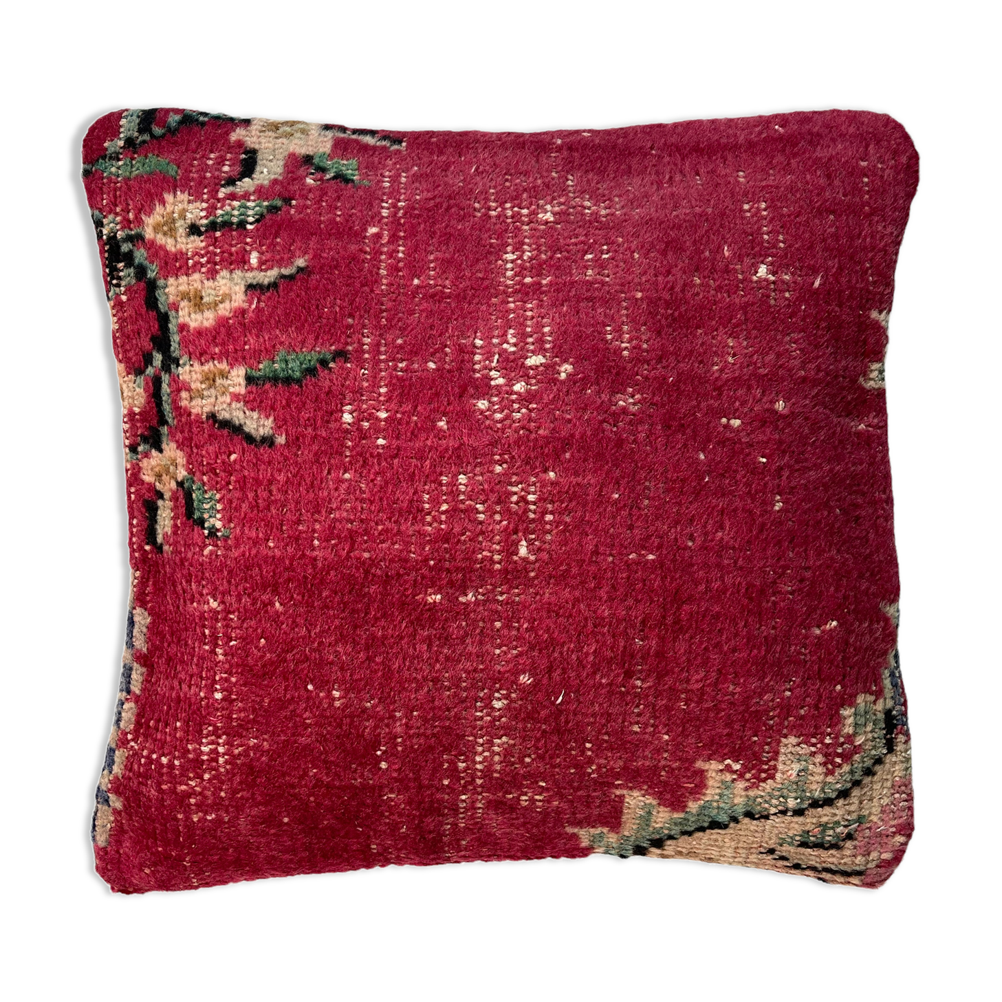 Housse de coussin de tapis turc vintage 45 x 45 cm