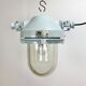 Grey industrial explosion proof lamp, 1970s