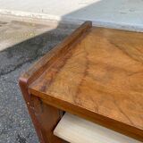 Scandinavian wooden shelf from the 70s and 60s