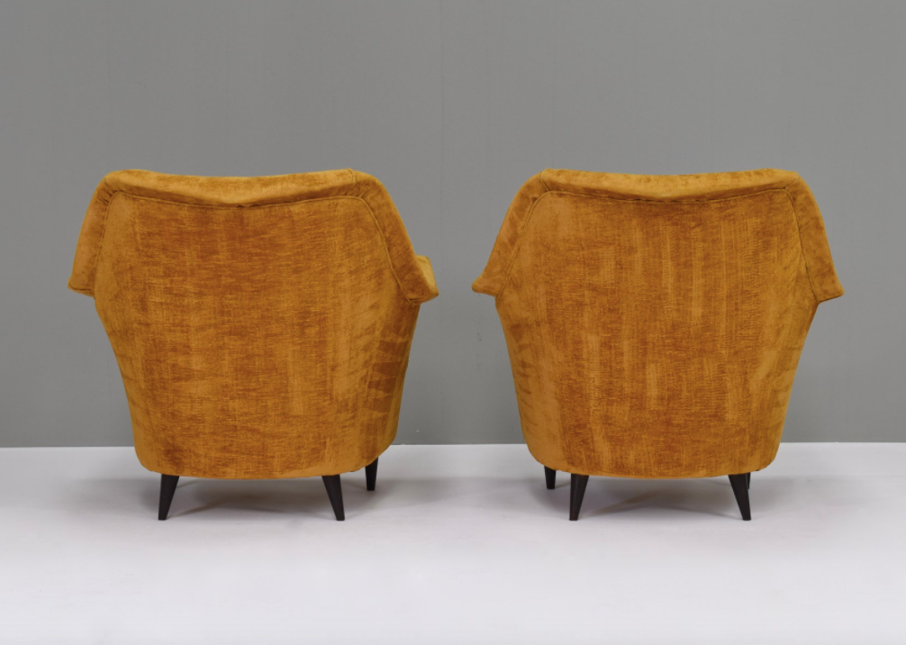 Set of 2 armchairs Italy 1950