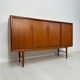 1960s Vintage Danish Mid-Century Teak Highboard Axel Christensen ACO Møbler