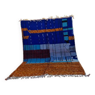 Tapis Beni Mrirt 100% Laine Naturelle – Luxe et Artisanat Berbère