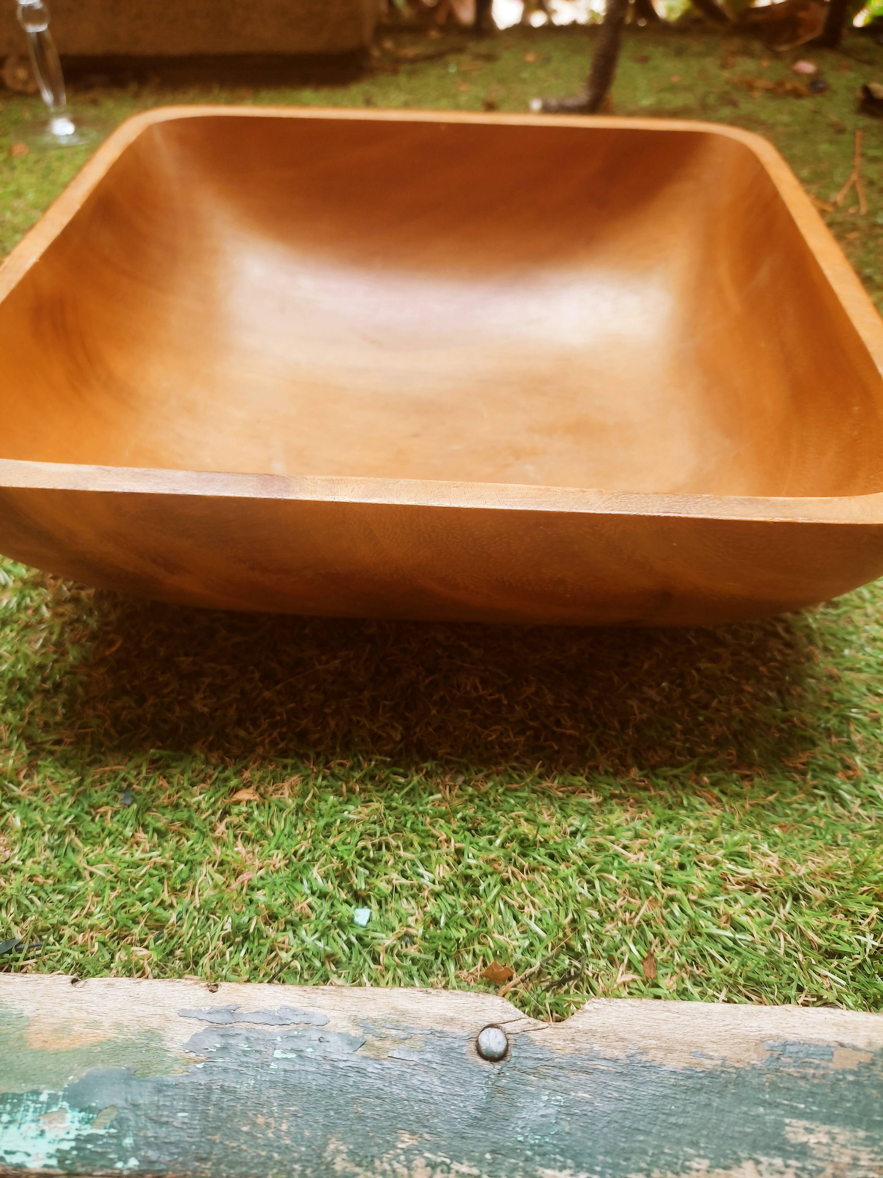 Wooden bowl