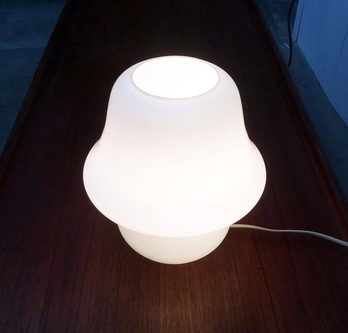 Lampe de table champignon vintage allemande de Hustadt Leuchten