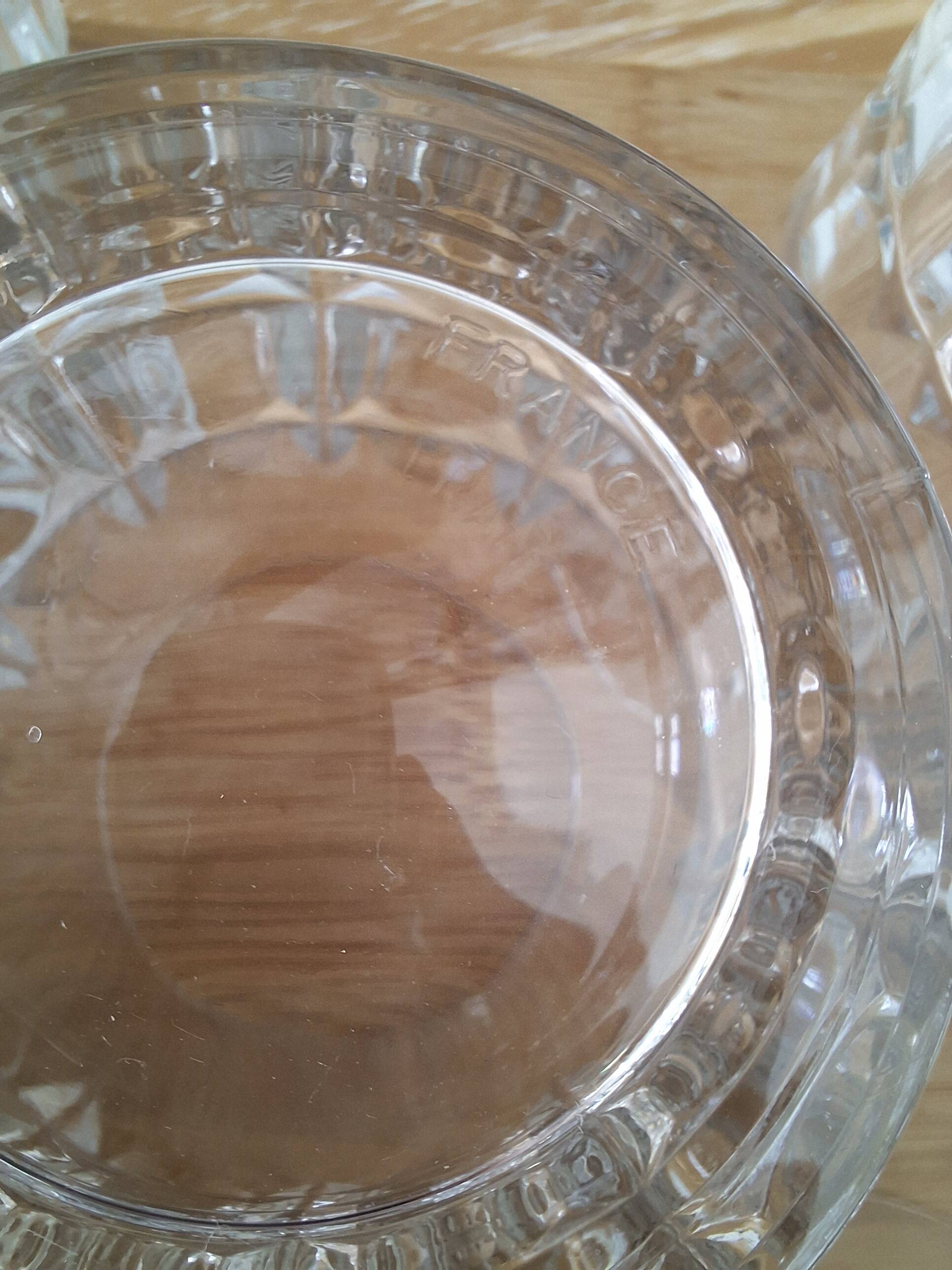 Vintage whiskey decanter and glasses