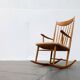 Mid-century Danish rocking chair