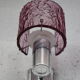 Vintage plexi pink sconce