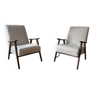 Pair of compass armchairs