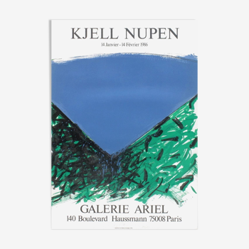 Kjell Nuppen poster 1986