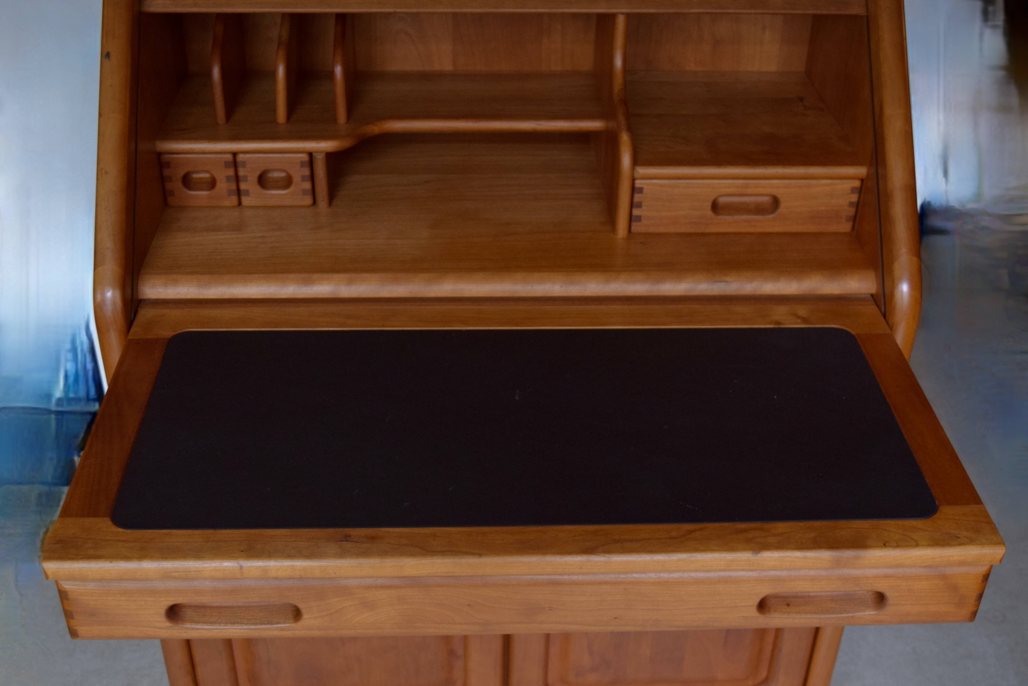 Dyrlund - vintage solid beech secretary - Denmark