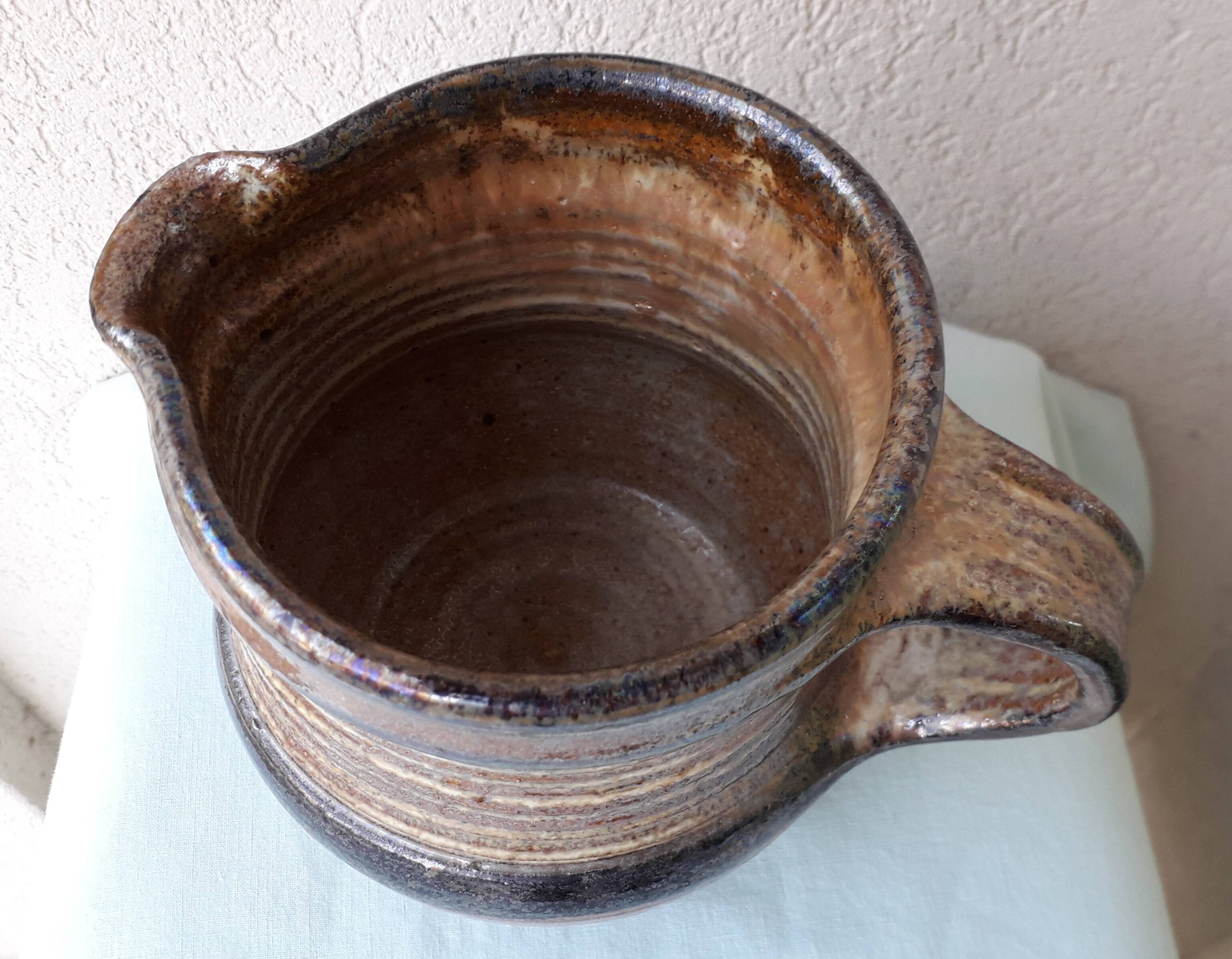 Stoneware jug