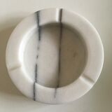 White marble ashtray