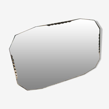 Bevelled polygonal mirror  69x46cm