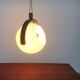 Mid-Century Swiss Space Age Plastic & Plywood Pendant Lamp from Temde, 1960s