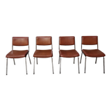 Series of 4 chairs 1970