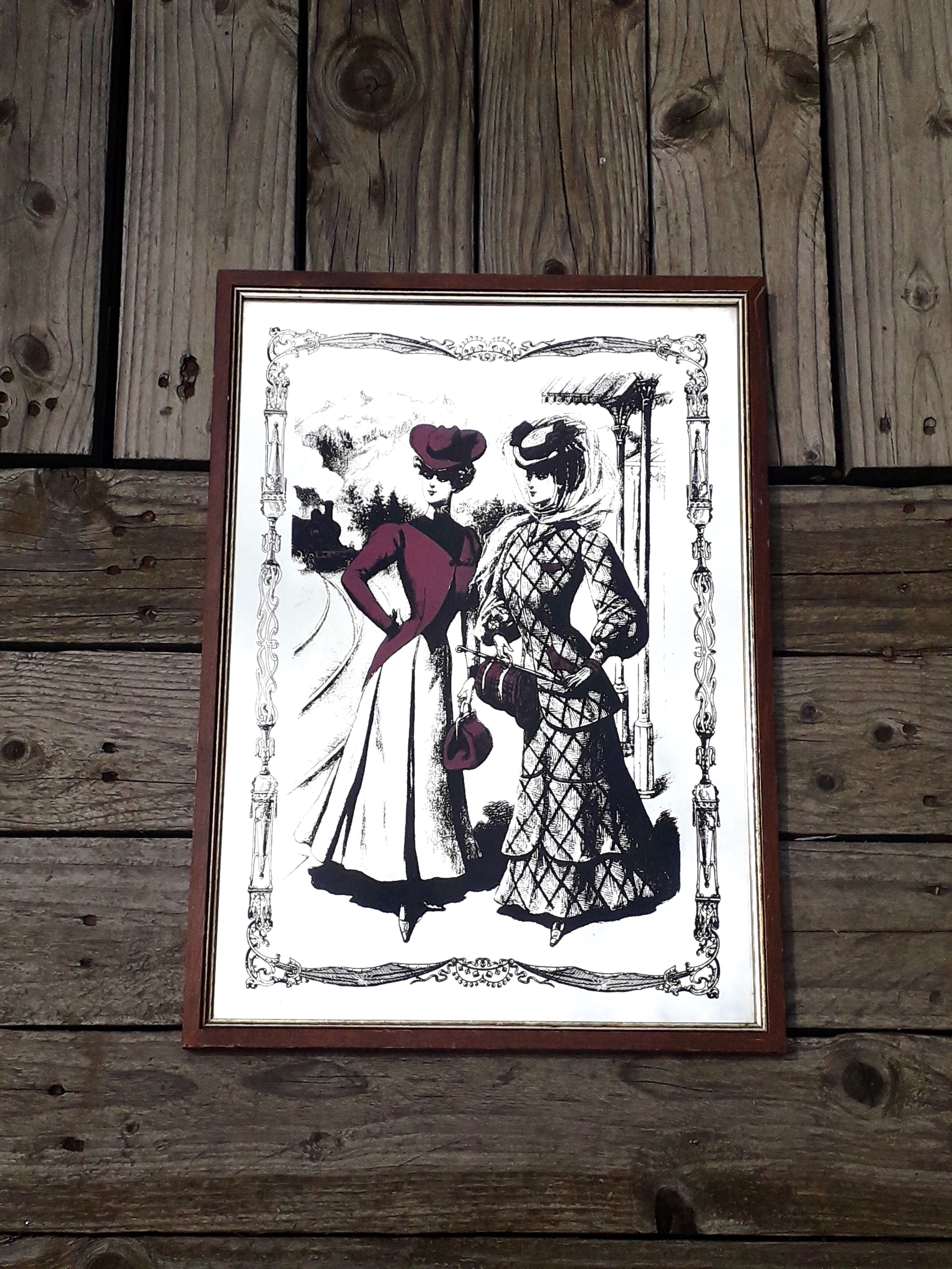 Miroir illustré 1960 42x30cm