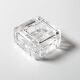 Vintage RCR Crystal Jewelry Box / Italian Glass Trinket Box / Italy / 1970s