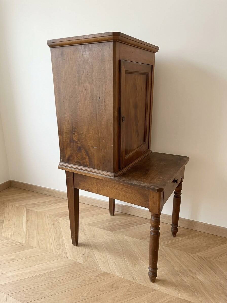 Antique wooden storage furniture