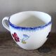 Tasse Mary Lou Fleurs bleu rouge jaune Digoin