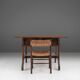 Antique carved Oak Spanish Console Table with Drawers, 18th Century