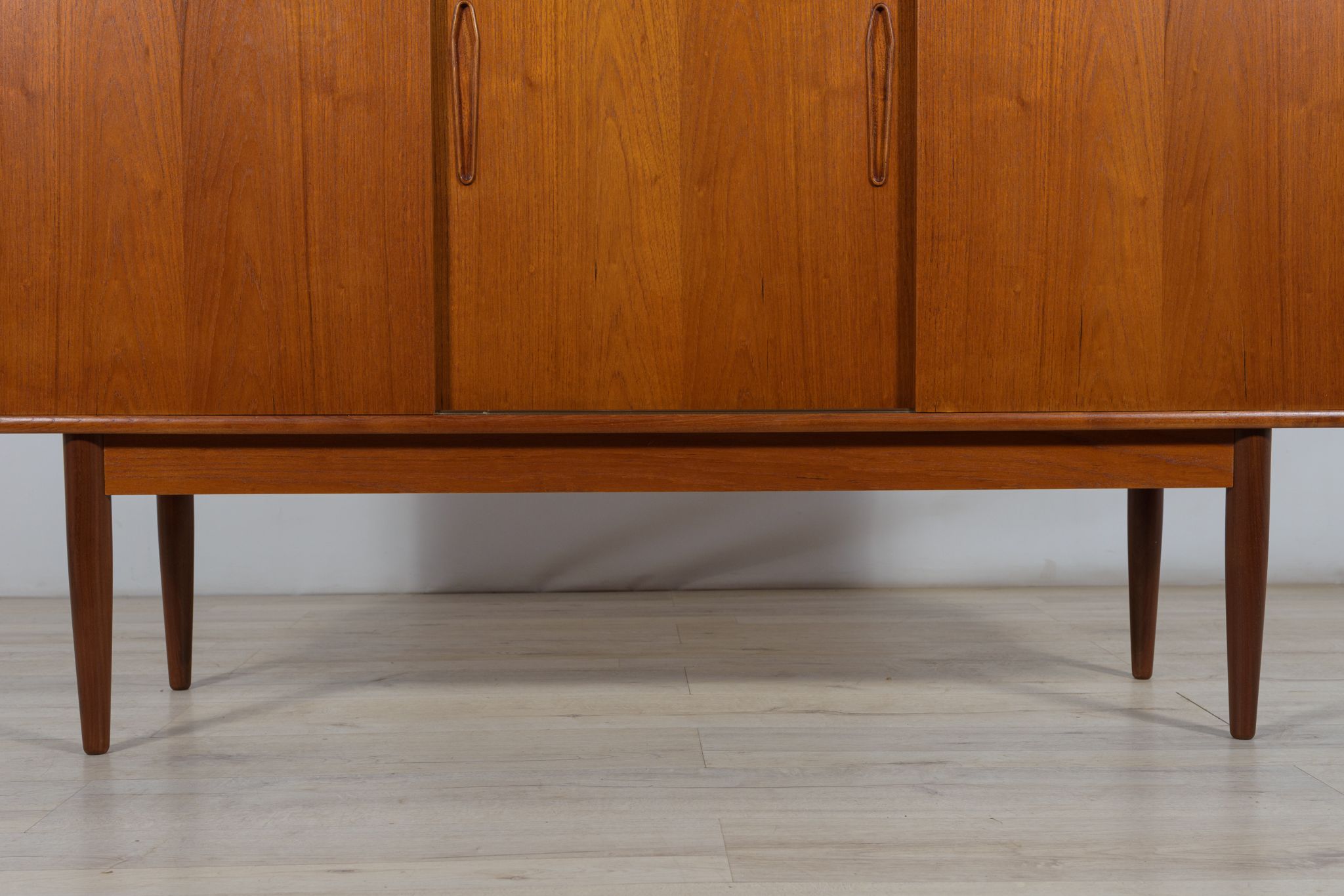 Danish high sideboard in teak, 1960s