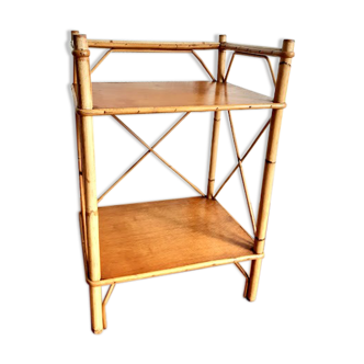 Rattan shelf 1960