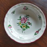 Deep dish "Fine street lamp" KG Lunéville