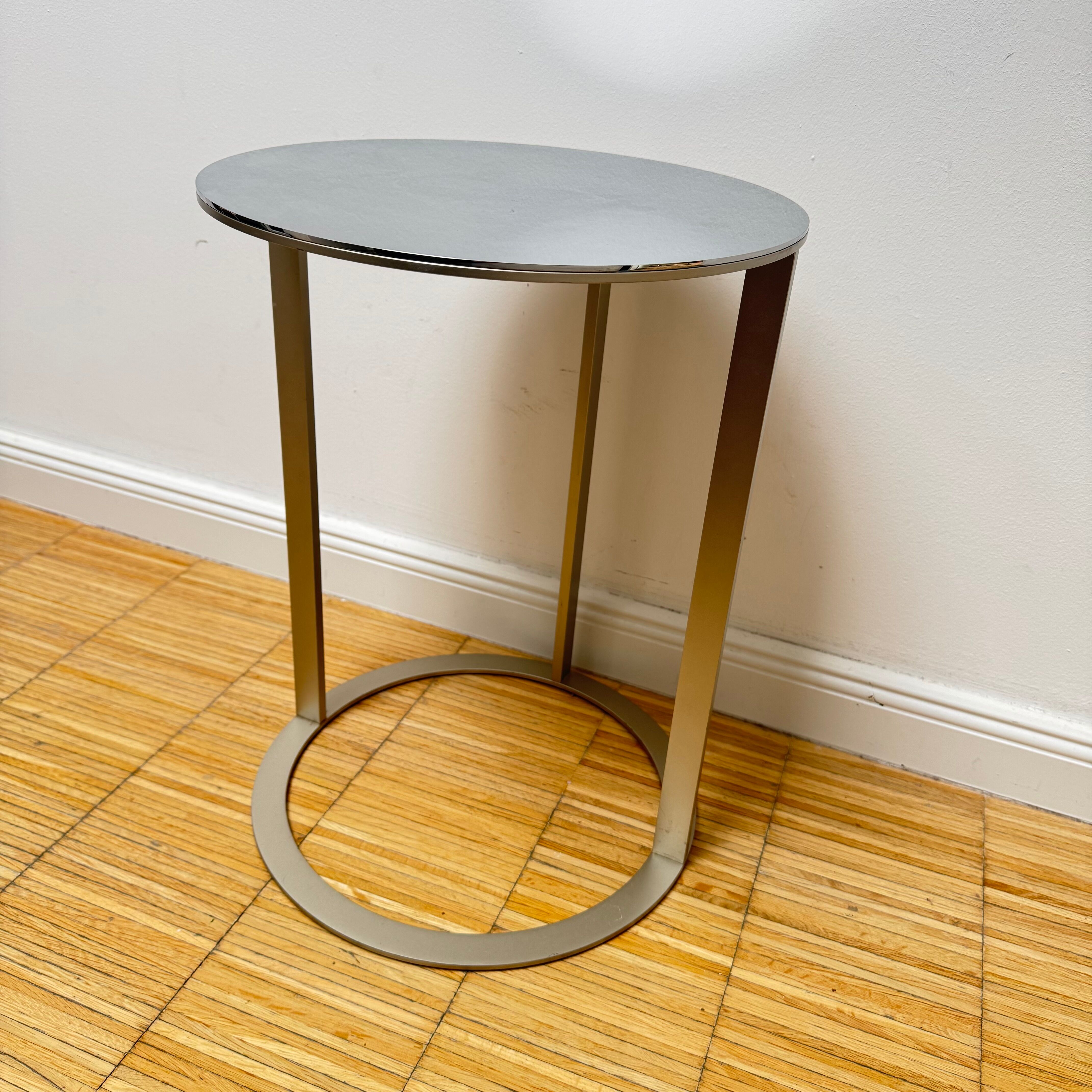 B&B Italia Maxalto Side Table by Antonio Citterio Italian Design