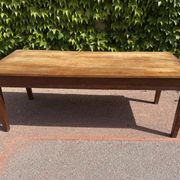 Table de ferme en Chêne 1900 France 2 tiroirs
